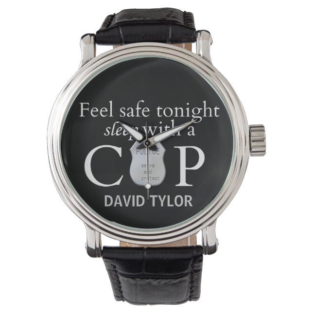 Montre Se sentir en sécurité ce soir ! (devant)
