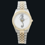 MONTRE SEAHORSE. LA VIE MARINE. POISSON<br><div class="desc">Beau hippocampe.</div>