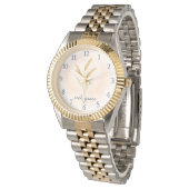 Montre Seek Grace – Watercolour Wheat Serenity Watch (Incliné)