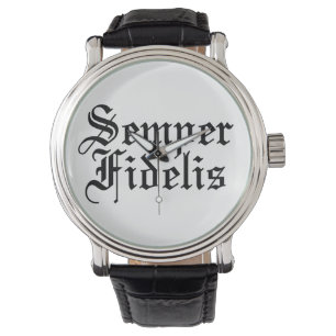 Montre Semper Fidelis - Expression latine
