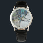 Montre Séparation<br><div class="desc">Séparation I par Tim OToole. Il présente des couleurs sombres et neutres pour créer une forme abstraite. Utilise des formes géométriques et des lignes comme des gouttes de peinture.</div>