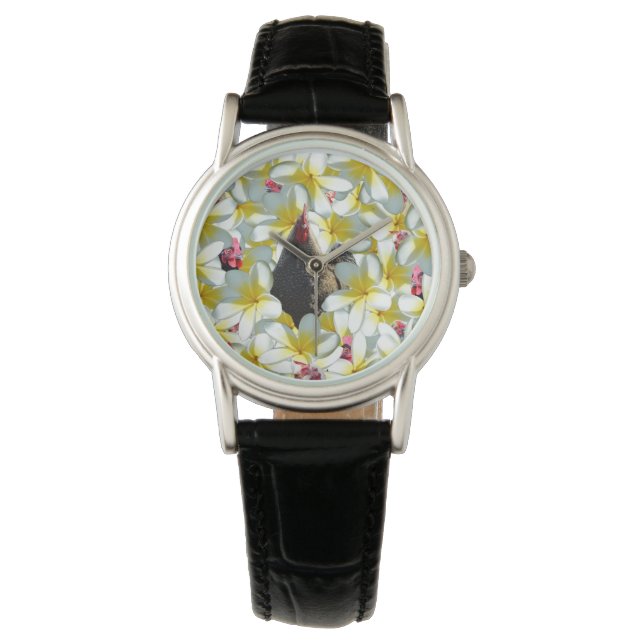 Montre Sérénité tropicale : Harmonie de poulet et de Fran (devant)
