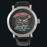 Montre Service de suppression des flocs de neige de Trump<br><div class="desc">Service de suppression des flocs de neige de Trump Trump 2024</div>