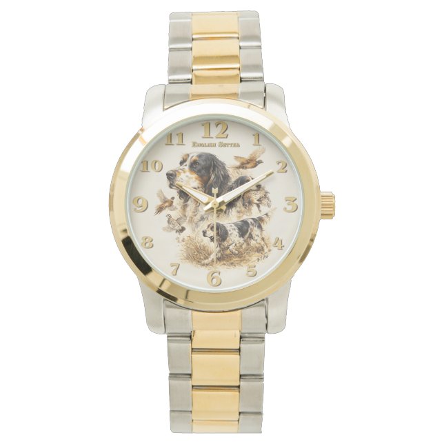 Montre Setter anglais  (devant)