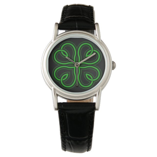 Montre Shamrock celte (devant)