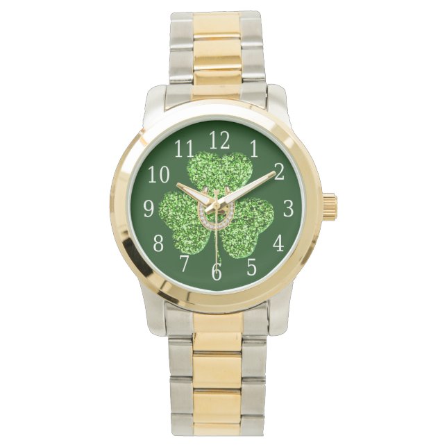 Montre shamrock Et Horseshoe (devant)