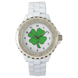 Montre Shamrock irlandais