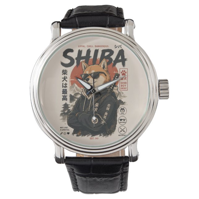 MONTRE SHIBA LE PROTECTEUR (devant)