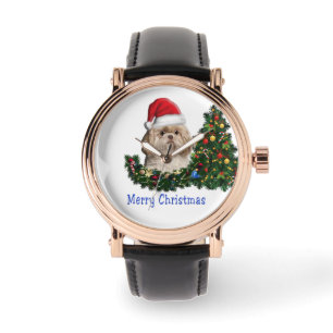 Montre Shih tzu Christmas