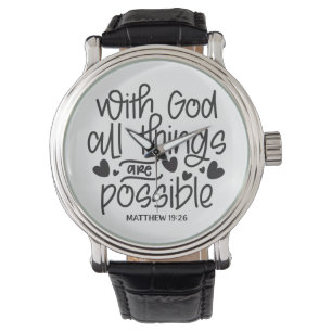 Montre Si Dieu est pour nous qui peut être contre nous ?