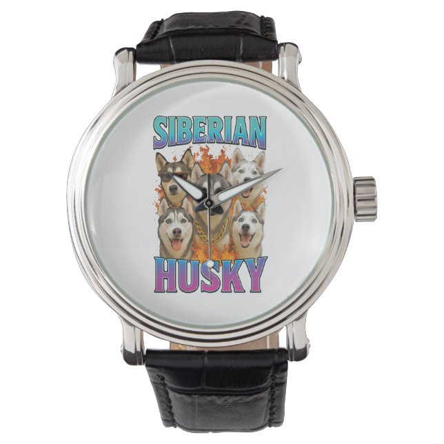 Montre Sibérien Husky (devant)