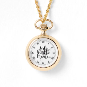MONTRE SIDE HUSTLE MAMA GOLD PLATED