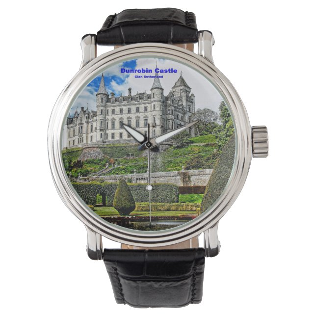 Montre Siège du château Dunrobin de Clan Sutherland en Ec (devant)