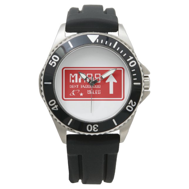 Montre Signal routier de Mars (devant)