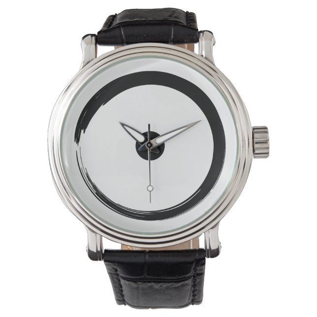 Montre Signe astrologique - Bouddhisme Zen Circle 1 (devant)