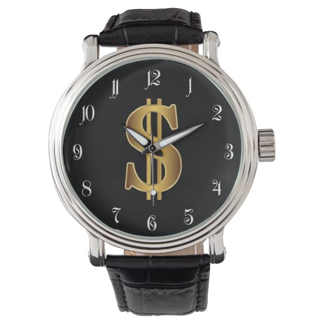 Montre Signe dollar (devant)
