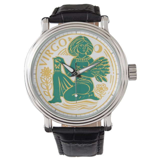Montre Signe Vierge du Zodiaque (devant)