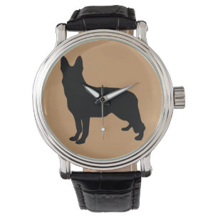 Montre Silhouette de berger allemand