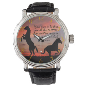 Montre Silhouette en pierre noire