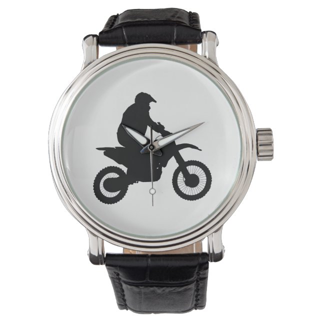 Montre Silhouette Motocross (devant)