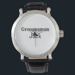 Montre SIMPLE MINIMAL ajouter votre nom toiletteur person<br><div class="desc">conception</div>