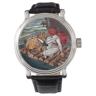Montre Sinbad le voilier naufrage Trésor Aladdin Boy