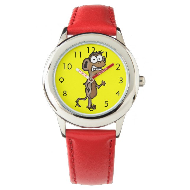 Montre Singe de ondulation (devant)