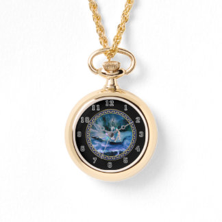 Montre Sirène aux cheveux turquoise