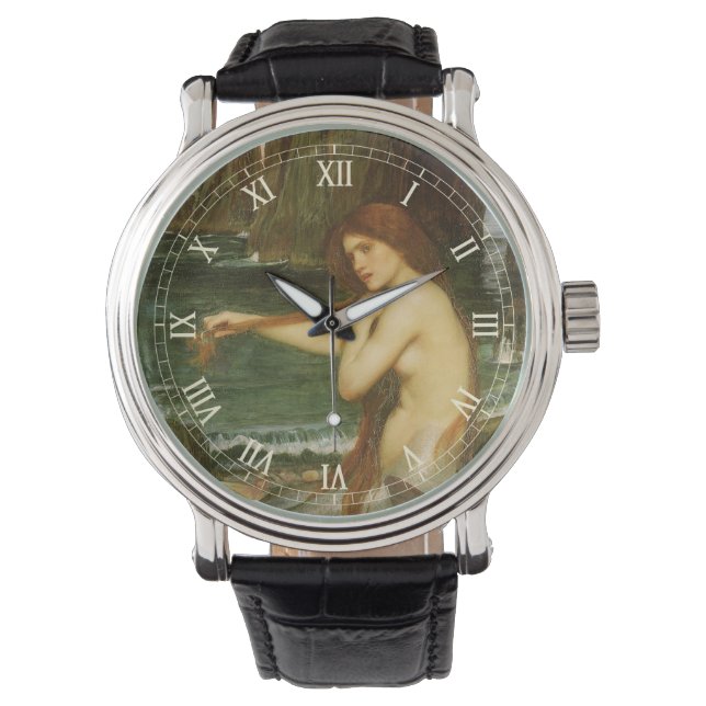 Montre Sirène par John William Waterhouse (devant)