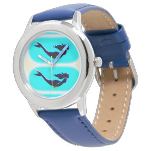 Montre sirènes sous-marines nager