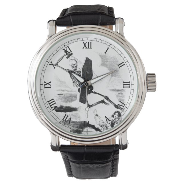 Montre Skeleton Warrior watch (devant)