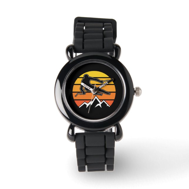 Montre Ski rétroactif (Recto)
