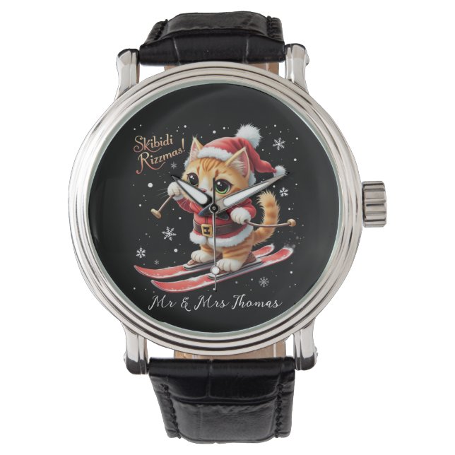 Montre Skibidi Rizzmas Le Mème De Noël Ultimate Funny (devant)