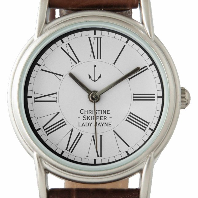 Montre Skipper ou capitaine de yacht ou de bateau (Créateur téléchargé)