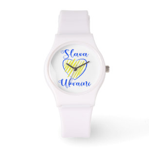 Montre Slogan Slava La gloire ukrainienne au coeur de l'U