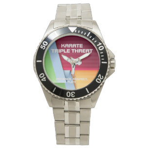 Montre Slogan SUPÉRIEUR de karaté
