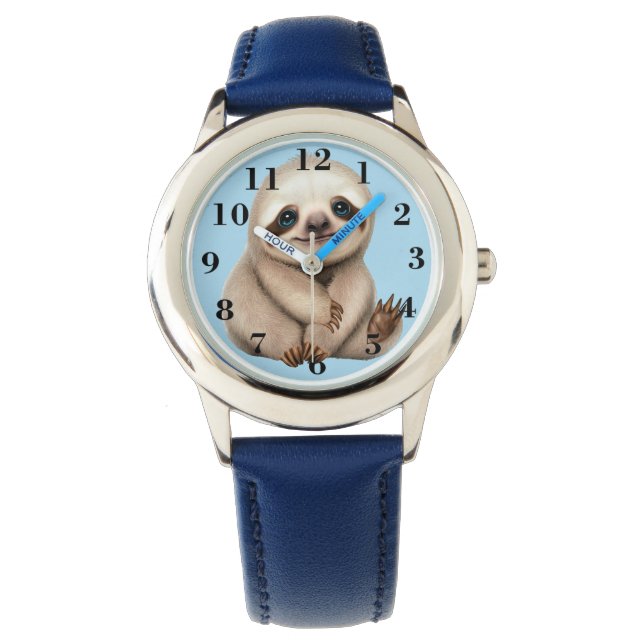 Montre Sloth numéroté (devant)