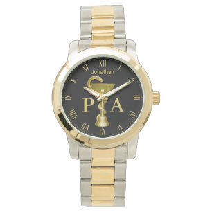 Montre Snake Bowl Médicale Gold Physicien Assistant