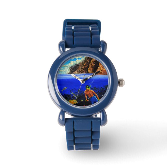 Montre Snorkeling à Black Rock (Recto)