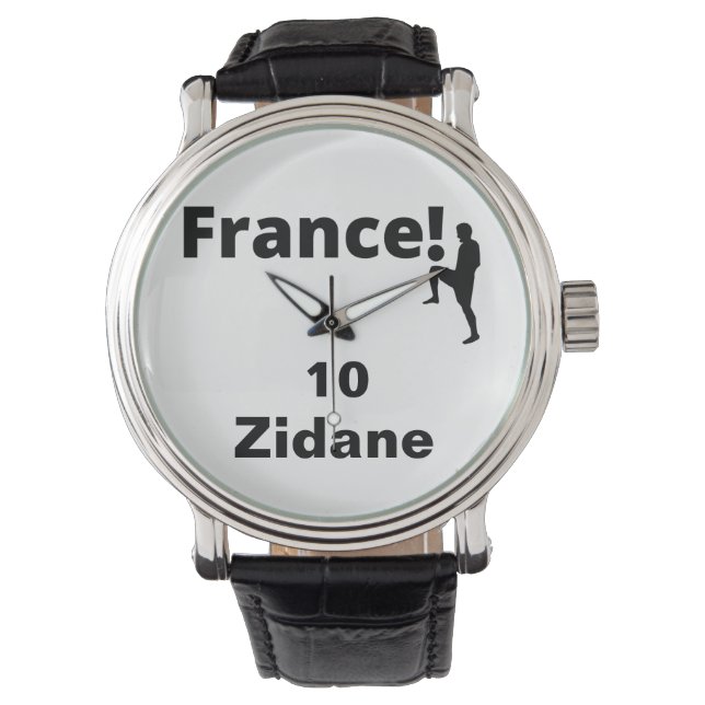 Montre Soccer France, personnalisable (devant)