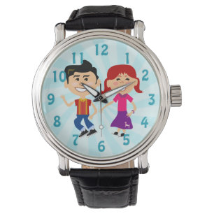 Montre Sock Hoppin Cinties Enfants Fun Time Art