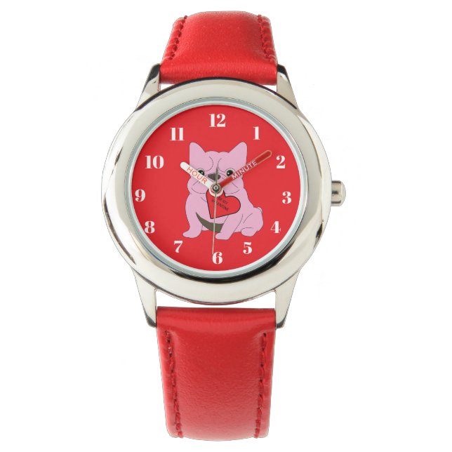 Montre Sois mon valentin (devant)