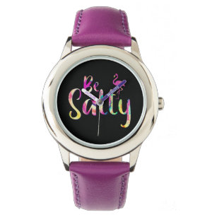 Montre Sois Salty Rose Flamant rose Watch