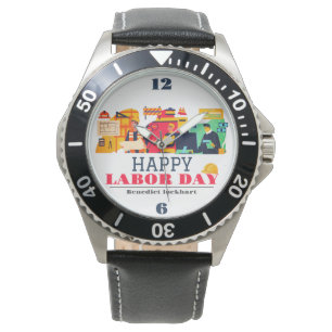 Montre Solidarité Travailleur Unité Fête du Travail avec 