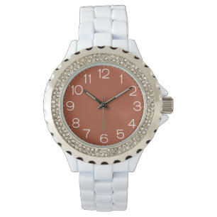 Montre Solide Burnt Orange