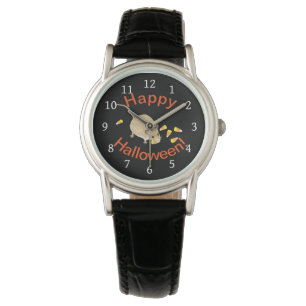Montre Souris d'Halloween avec bonbons