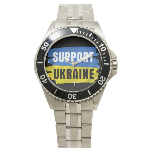 MONTRE SOUTENIR L'UKRAINE (devant)