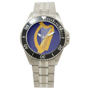 Montre Souvenier d'Irlande, Harpe d'Irlande d'or