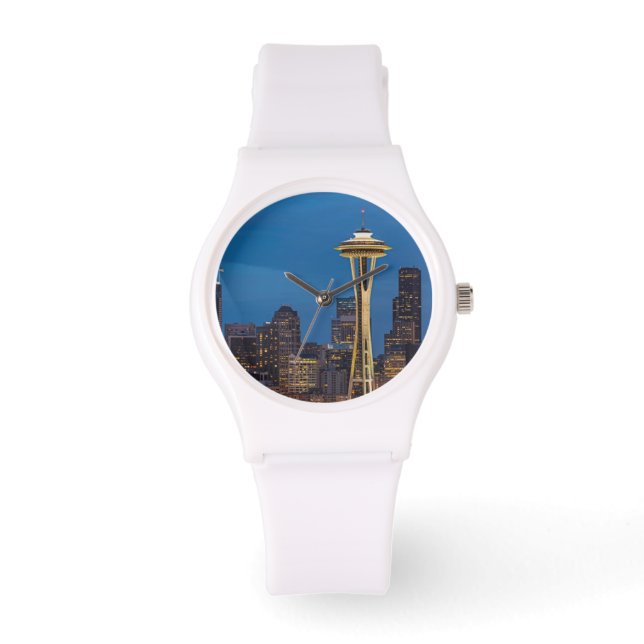 Montre Space Needle et le centre de Seattle (Recto)