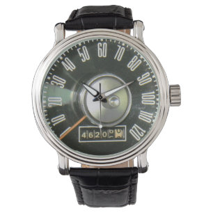 Montre Speedometer de voiture de sport classique 1968